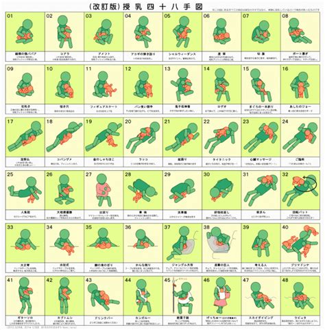 【図解・48手】セックス（SEX）四十八手をジャンル別紹介